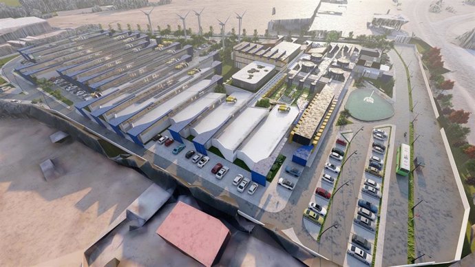 Archivo - Vista general del proyectado Deuser Innovation Hub en Córdoba.