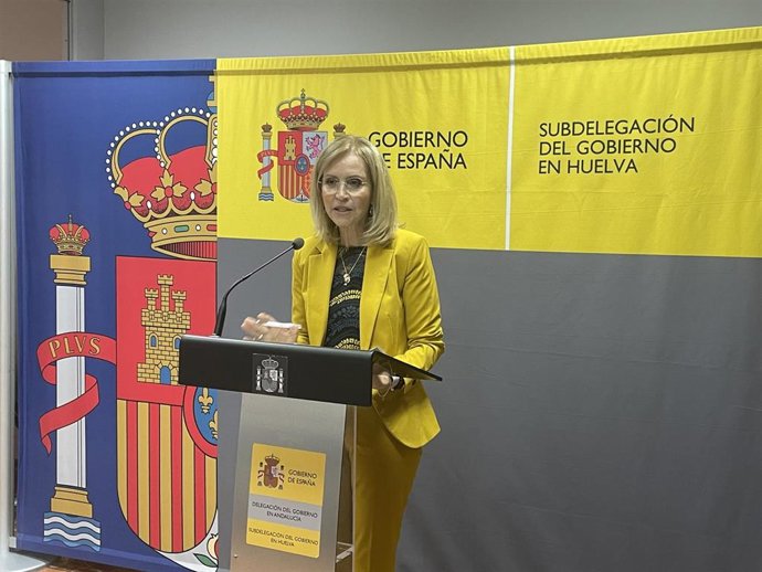 Archivo - La subdelegada del Gobierno en Huelva, Manuela Parralo.