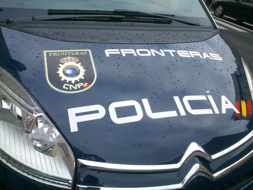 Archivo - Vehículo de la Policía Nacional.