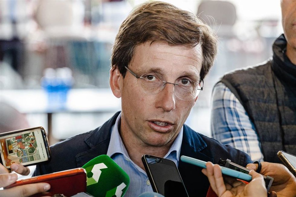 El alcalde de Madrid y candidato del PP a la reelección, José Luis Martínez-Almeida.