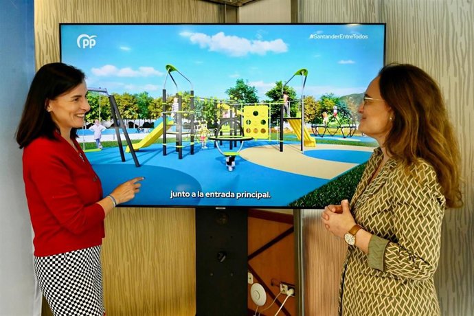 La candidata a la reelección como alcaldesa de Santander por el PP, Gema Igual