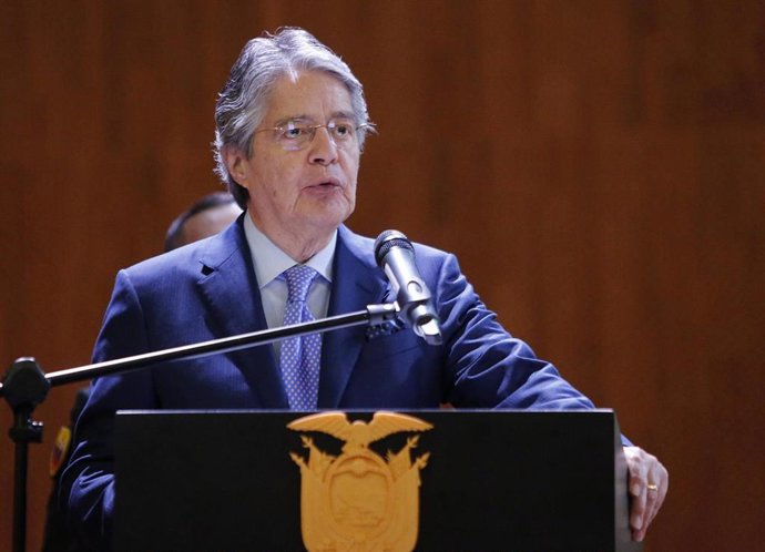 Archivo - Guillermo Lasso, presidente de Ecuador