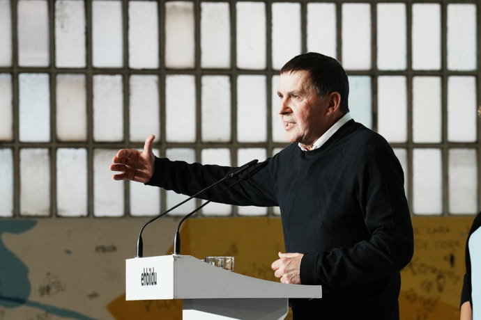 El coordinador general de EH Bildu, Arnaldo Otegi