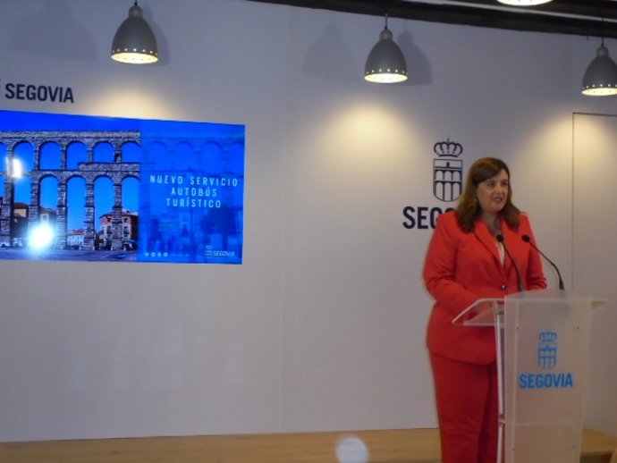 La alcaldesa de Segovia, Clara Martín.