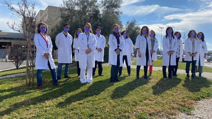 Integrantes de la Comisión de Violencia de Género del Hospital Universitario Reina Sofía de Córdoba.