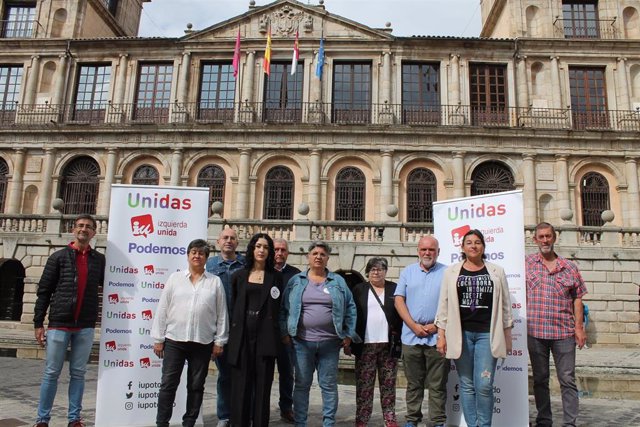 La candidatura de Unidas Izquierda Unida - Podemos a la Alcaldía de Toledo, las medidas en materia de Igualdad en la Plaza del Ayuntamiento de Toledo.