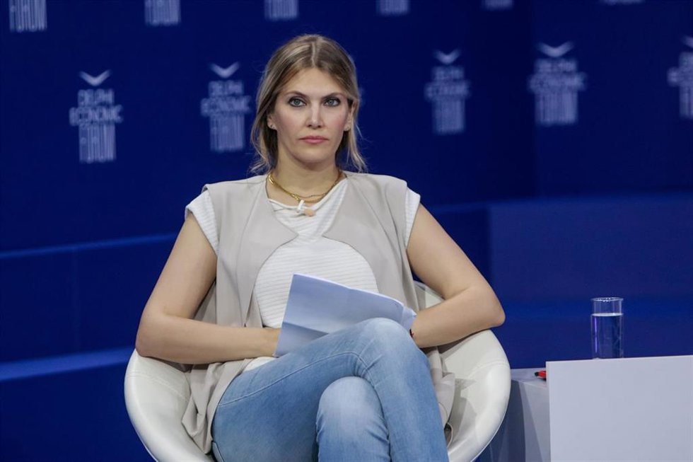 Archivo - Eva Kaili, exvicepresidenta del Parlamento Europeo