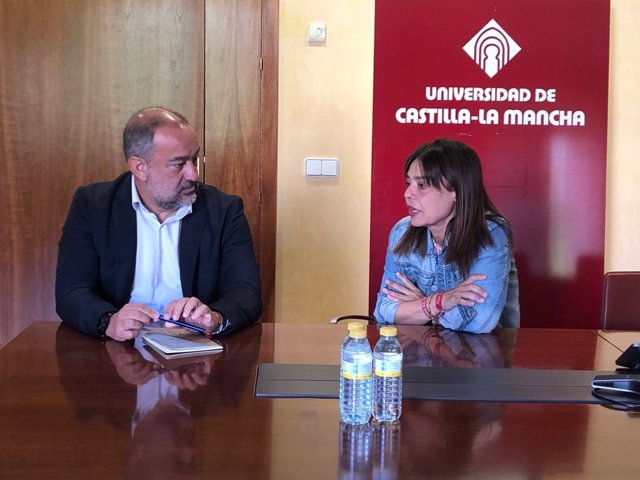Pilar Zamora se compromete con Garde a culminar los proyectos de mejora de las conexiones del Campus de Ciudad Real con el centro de la ciudad