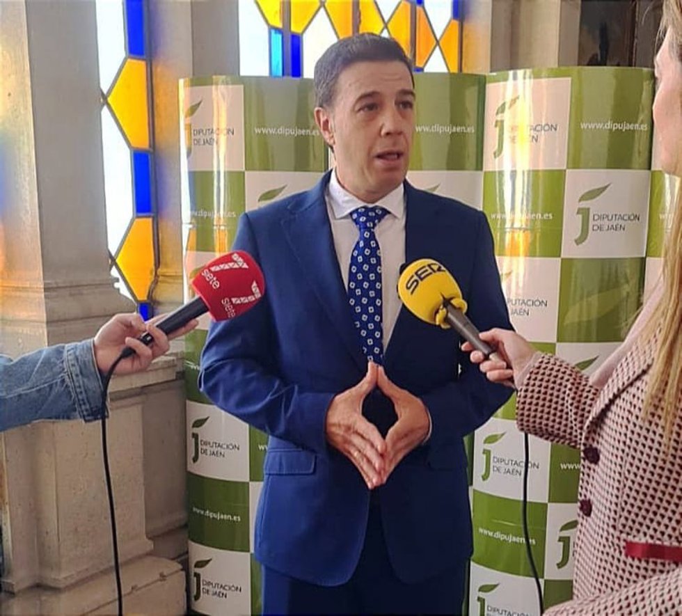El portavoz de CS en Diputación, Ildefonso Ruiz