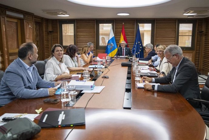 Reunión del Consejo de Gobierno de Canarias