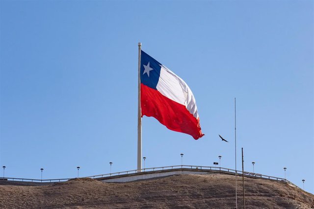 Archivo - Bandera de Chile (Archivo)