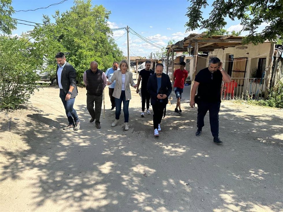 Inés Cañizares en el Cerro de los Palos en Toledo