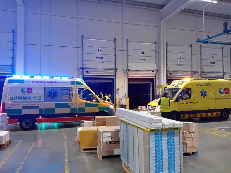 Accidente laboral en Villaverde