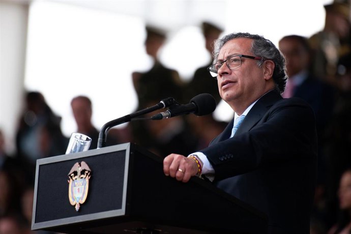 El presidente de Colombia, Gustavo Petro