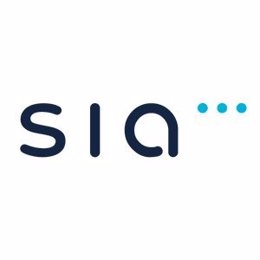 Archivo - Logo de SIA, compañía de Indra especializada en ciberseguridad