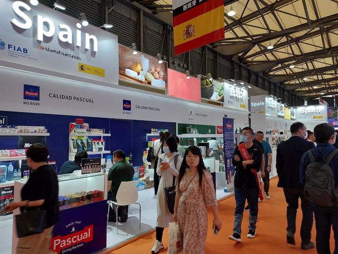 Pabellón de España en Sial en China