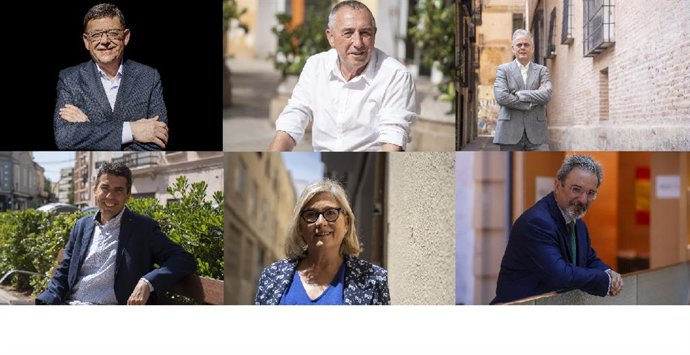 Los seis principales candidatos a la Generalitat