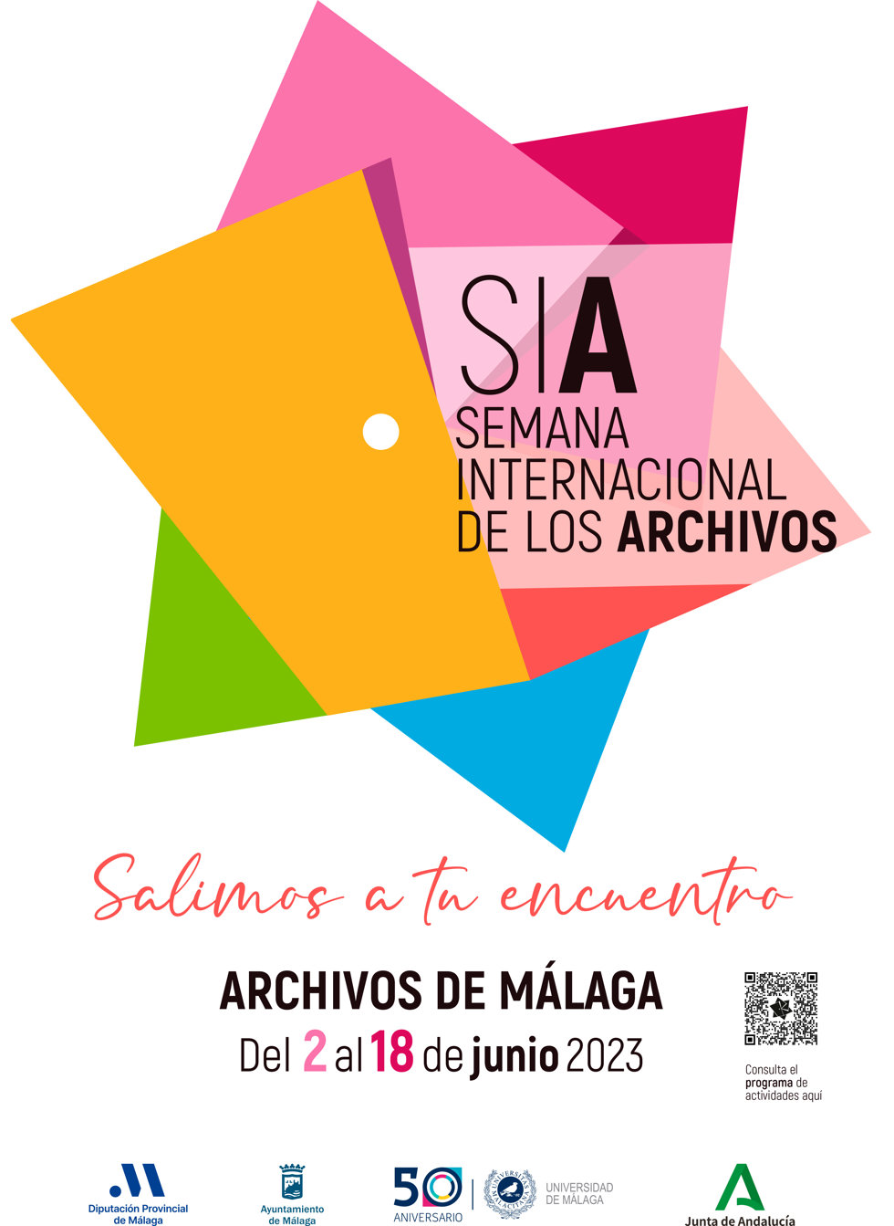 Cartel semana Internacional de los Archivos 
