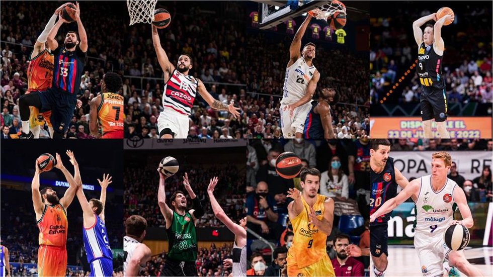Playoff Liga Endesa: Bara, Baskonia, Real Madrid, Tenerife, Unicaja, Gran Canaria, Joventut y Valencia Basket