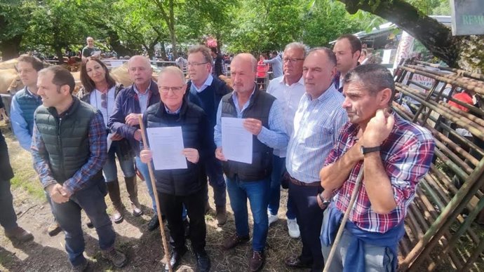 Diego Canga, en Corao