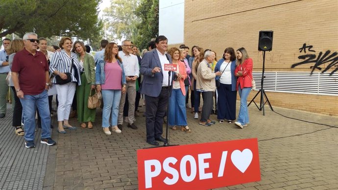 Acto del PSOE de final de campaña.