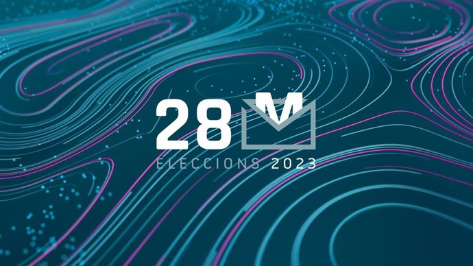 Cartel del sondeo de IB3 para las elecciones locales, insulares y autonómicas del domingo.