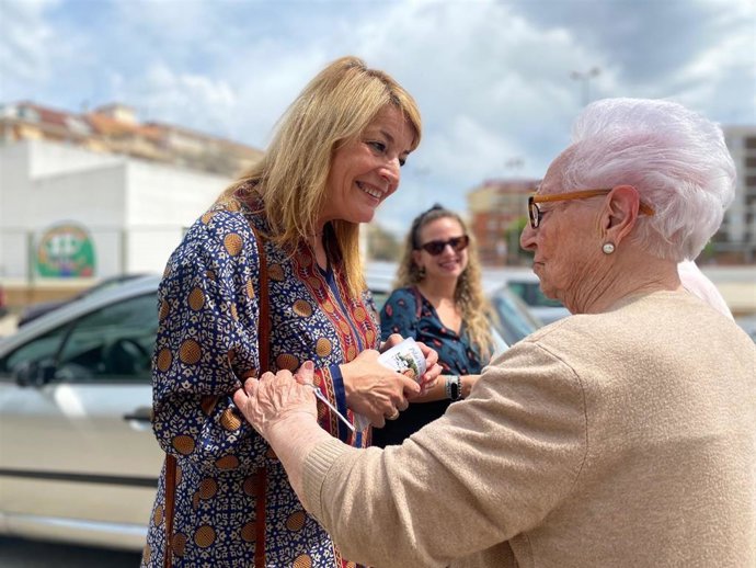 La candidata del PP a la Alcaldía de Huelva, Pilar MIranda.