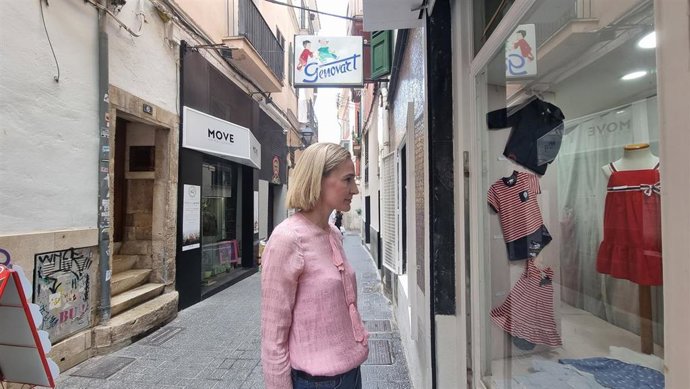 La candidata de Ciudadanos a la alcaldía de Palma, Eva Pomar.