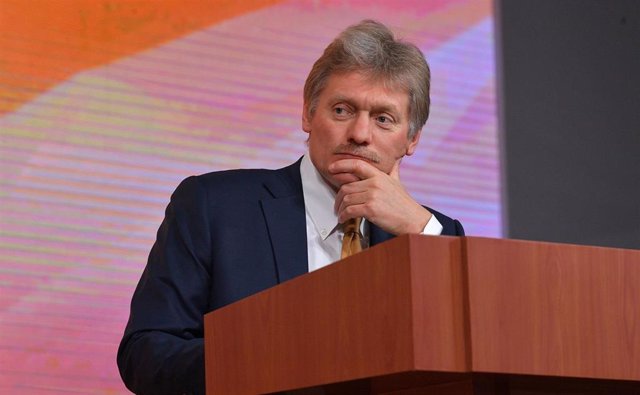 Archivo - El portavoz del Kremlin, Dimitri Peskov