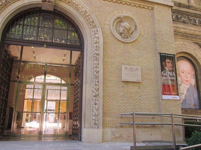 Archivo - Fachada del Museo de Zaragoza.