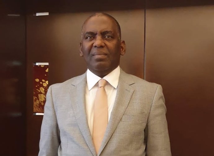 Archivo - Biram Dah Abeid, activista contra la esclavitud y candidato a la Presidencia de Mauritania