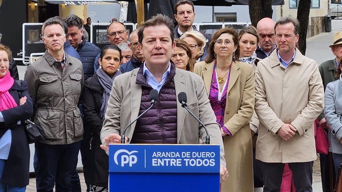 28M.- Mañueco Anuncia La Adjudicación Del Nuevo Hospital Comarcal De Aranda De Duero (Burgos)