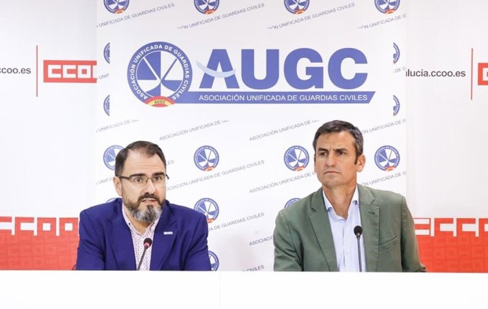 Rueda de prensa de la Asociación Unificada de Guardias Civiles (AUGC)