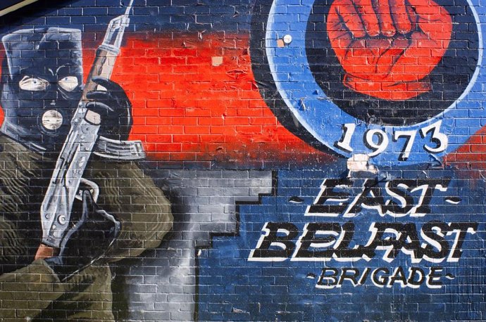 Archivo - Mural en Belfast.