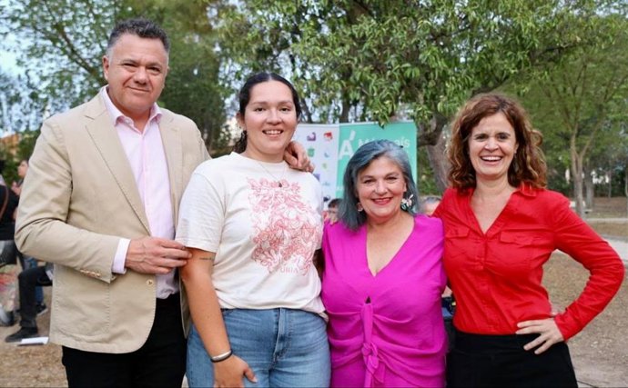 Juan Antonio Delgado y Esperanza Gómez en Valencina