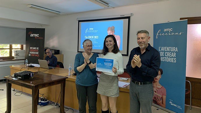 Sílvia Rigo Marí gana el Premio a la Mejor Historia de Baleares y queda segunda de la final conjunta en la AMIC-Ficcions