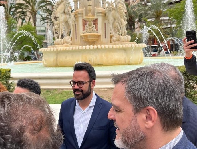 Imagen de archivo del candidato de Ciudadanos (CS) a la Alcaldía de Alicante, Adrián Santos.