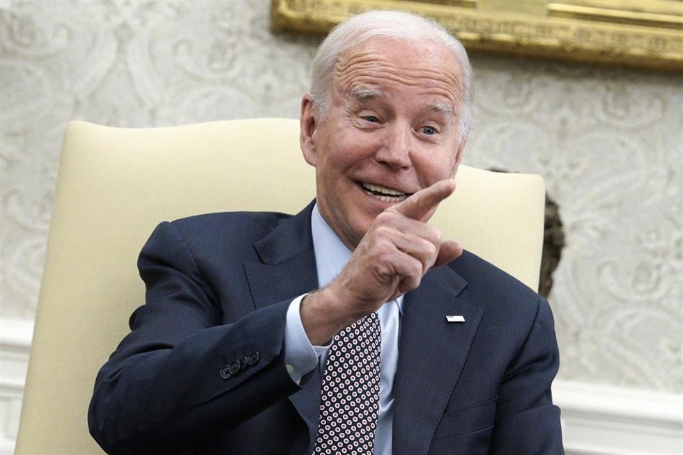 El presidente de Estados Unidos Joe Biden