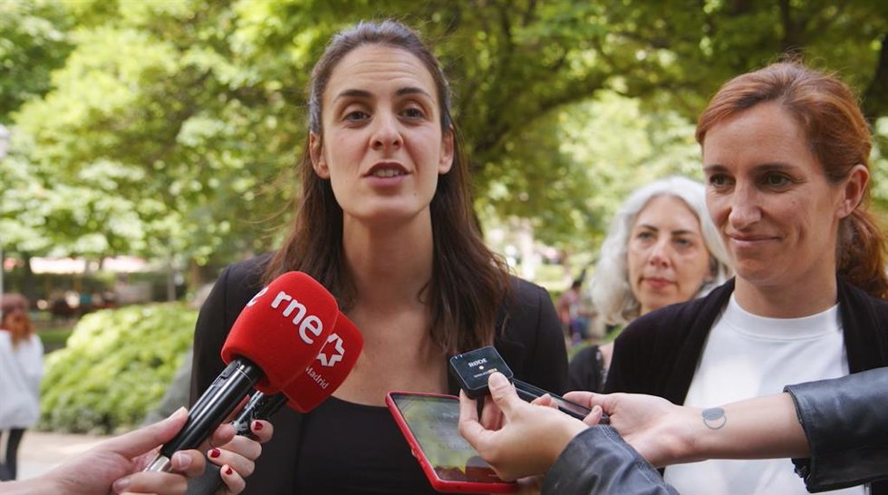 La candidata de Más Madrid a la Alcaldía de Madrid, Rita Maestre,