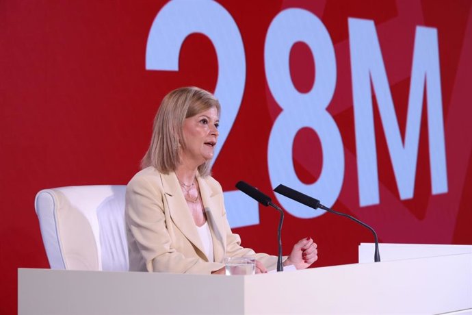 La consellera de Justicia, Grabiela Bravo, en rueda de prensa