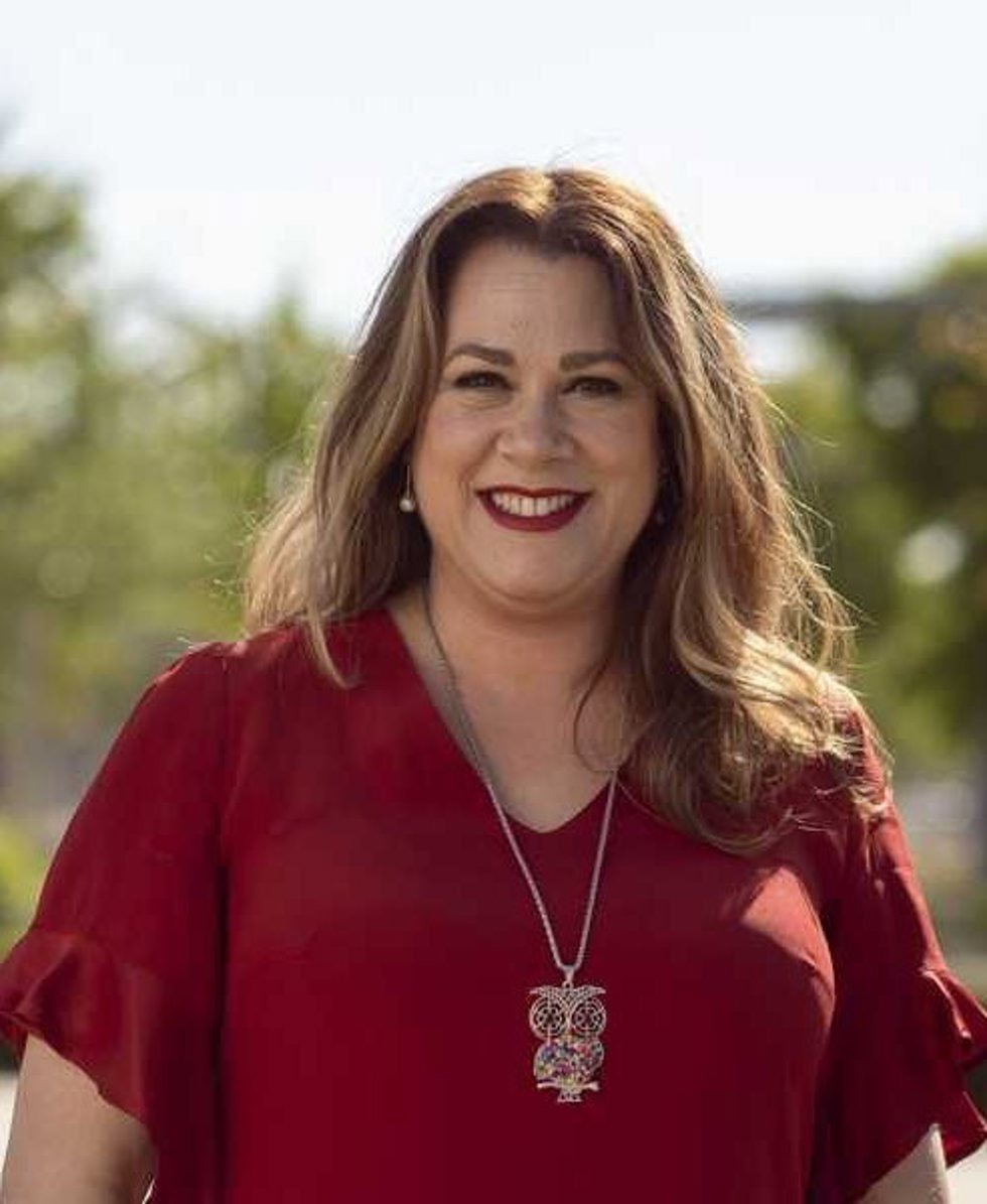 La teniente de Alcalde Delegada del Área de Limpieza Pública y Educación del Ayuntamiento de Sevilla, María Luisa Gómez Castaño.