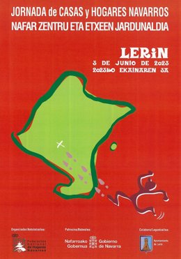 Cartel de la Jornada de Casas y Hogares Navarros