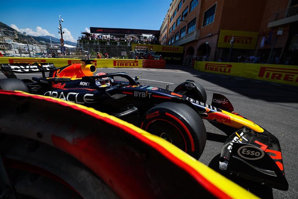 Max Verstappen, durante el GP de Mónaco.