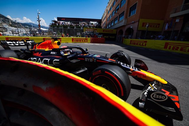 01 VERSTAPPEN Max (nld), Red Bull Racing RB19, action during the Formula 1 Grand Prix de Monaco 2023, 6th round of the 2023 Formula One World Championship from May 26 to 28, 2023 on the Circuit de Monaco, in Monaco - Photo Florent Gooden / DPPI