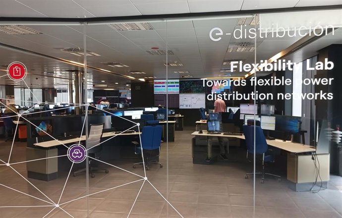 Centro de Control de Endesa en Barcelona.