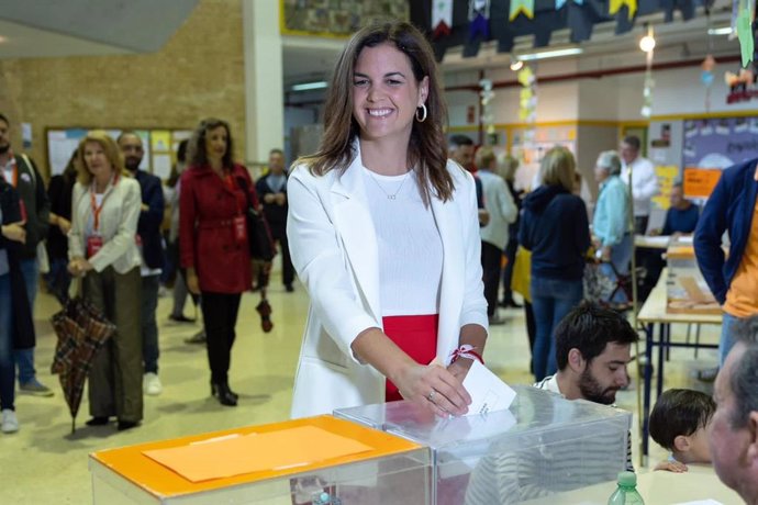La candidata socialista a la Alcaldía de Valncia, Sandra Gómez