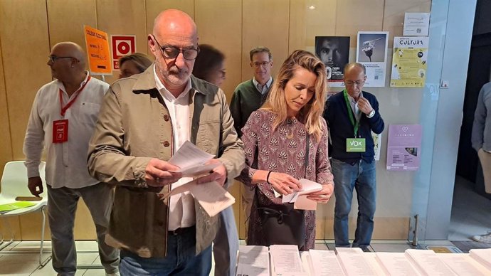 El candidato a la Presidencia de Cantabria por Ciudadanos, Félix Álvarez