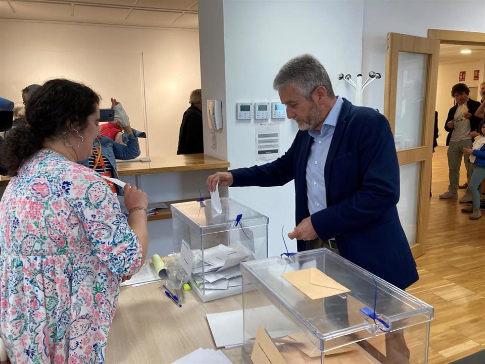El candidato de Ciudadanos a la Alcaldía de Santander, Javier Ceruti