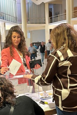 La candidata de Por La Rioja a la Presidencia del Gobierno de La Rioja, Sonsoles Soriano