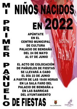 El 23 de junio, nueva edición de Mi Primer Pañuelo de Fiestas de Haro